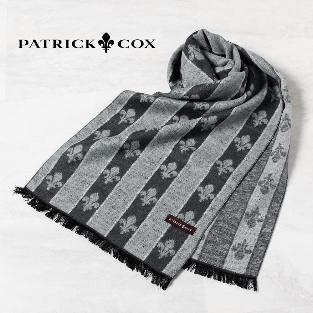 未使用 日本製 PATRICK COX パトリック コックス シルク マフラー 楽天市場】Patrick Cox パトリックコックス（マフラー・スカーフ