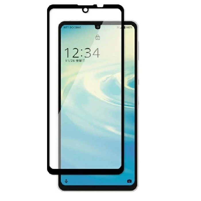 AQUOS Sense7 SH-53C docomo 新品フィルム付き SH-53C docomo 全面保護フィルム AQUOS sense7 SH-M24 ガラスフィルム