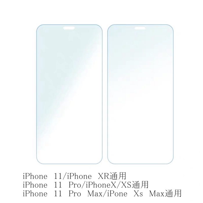 iPhone 用強化ガラス液晶保護フィルム
