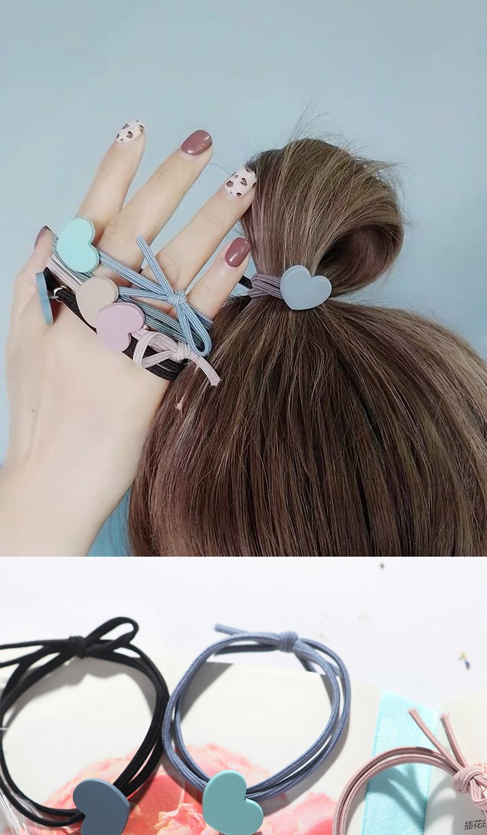 女性に人気なヘアアクセサリー　ヘアゴム