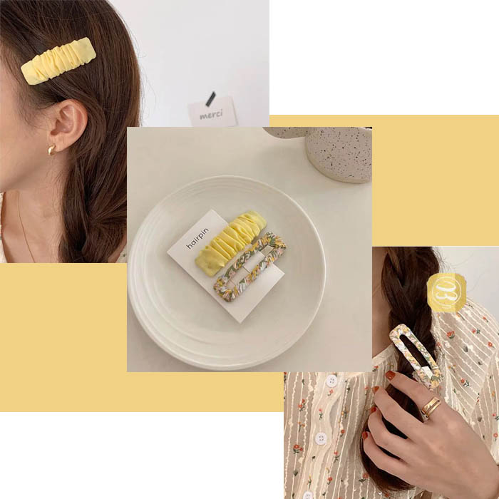 女性に人気なヘアアクセサリークリップ