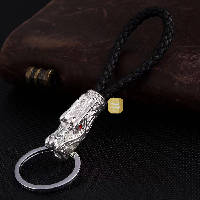 ドラゴンクエスト　キーホルダー　ドラゴン　キーチェーン お買い得キーホルダー 亜鉛合金 竜頭 ドラゴン キーホルダー 車 家 鍵