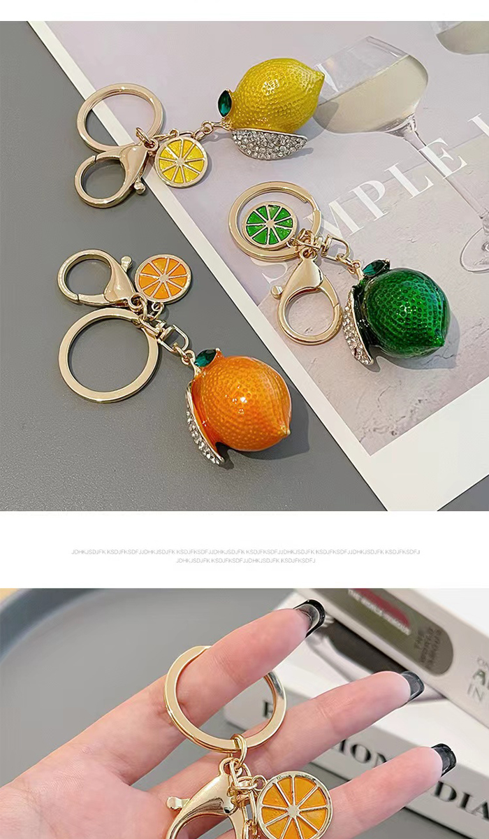 【爽やかなイエローのアクセント】バッグチャーム・LV レモン LOUIS VUITTON - ルイヴィトン VUITTON レモン キーホルダー
