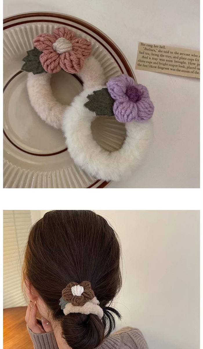 女性に人気なヘアアクセサリー　ヘアゴム