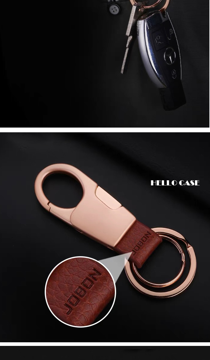 高品質JOBON 鏡面仕上げキーホルダー