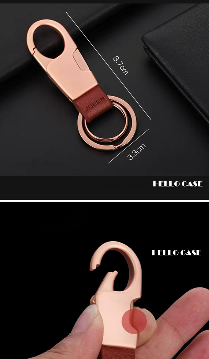 高品質JOBON 鏡面仕上げキーホルダー