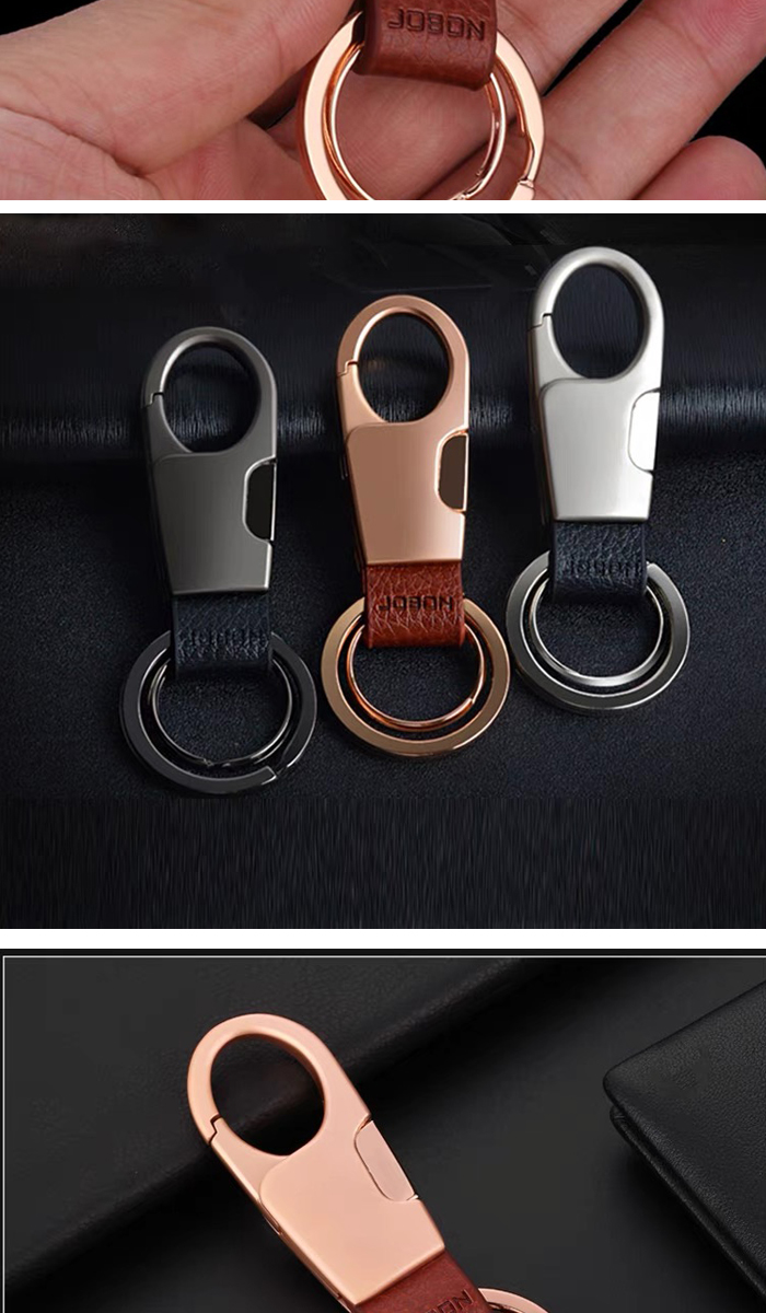 高品質JOBON 鏡面仕上げキーホルダー