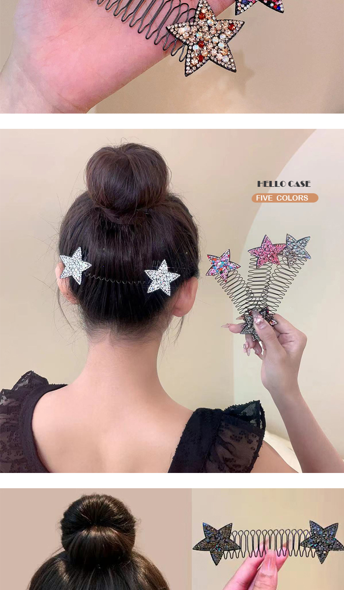 子供に人気なヘアアクセサリー　ヘアピン