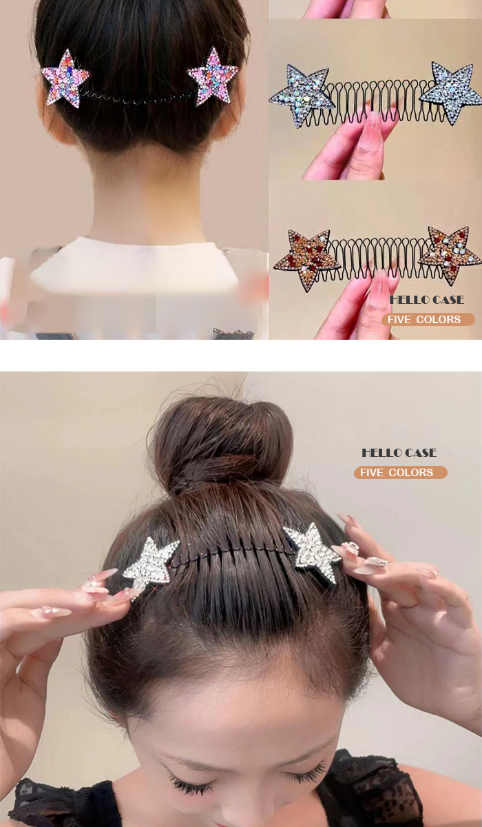 子供に人気なヘアアクセサリー　ヘアピン