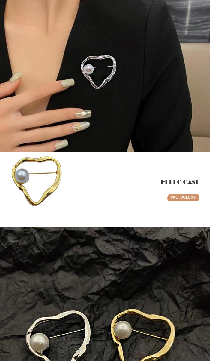 女性に人気なおしゃれブローチ