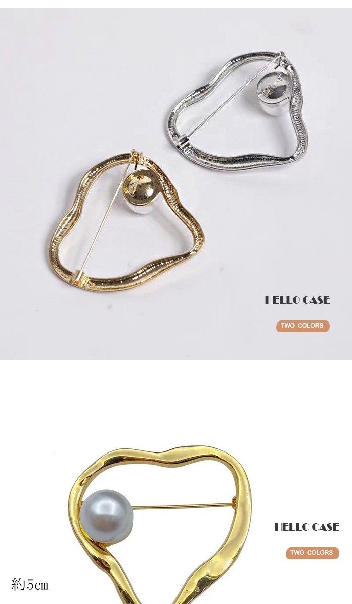 女性に人気なおしゃれブローチ