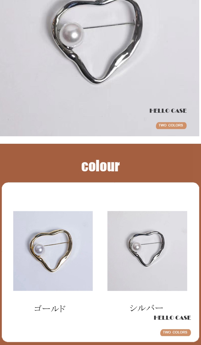 女性に人気なおしゃれブローチ