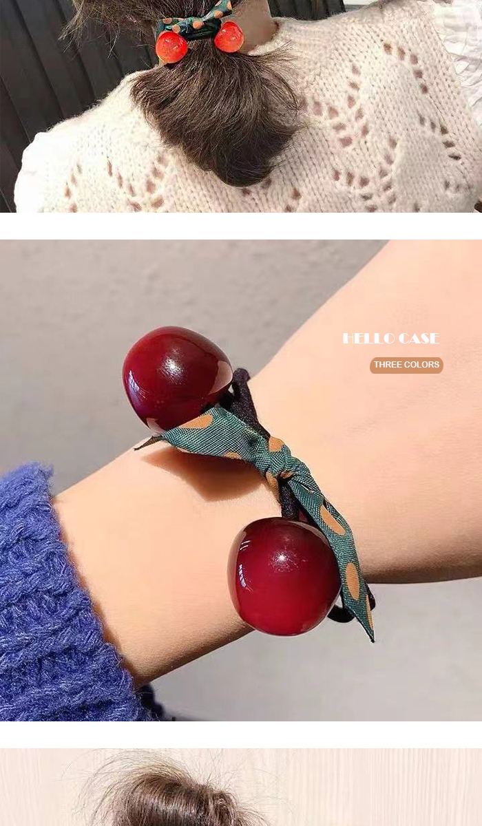 女性に人気なヘアアクセサリー　ヘアゴム