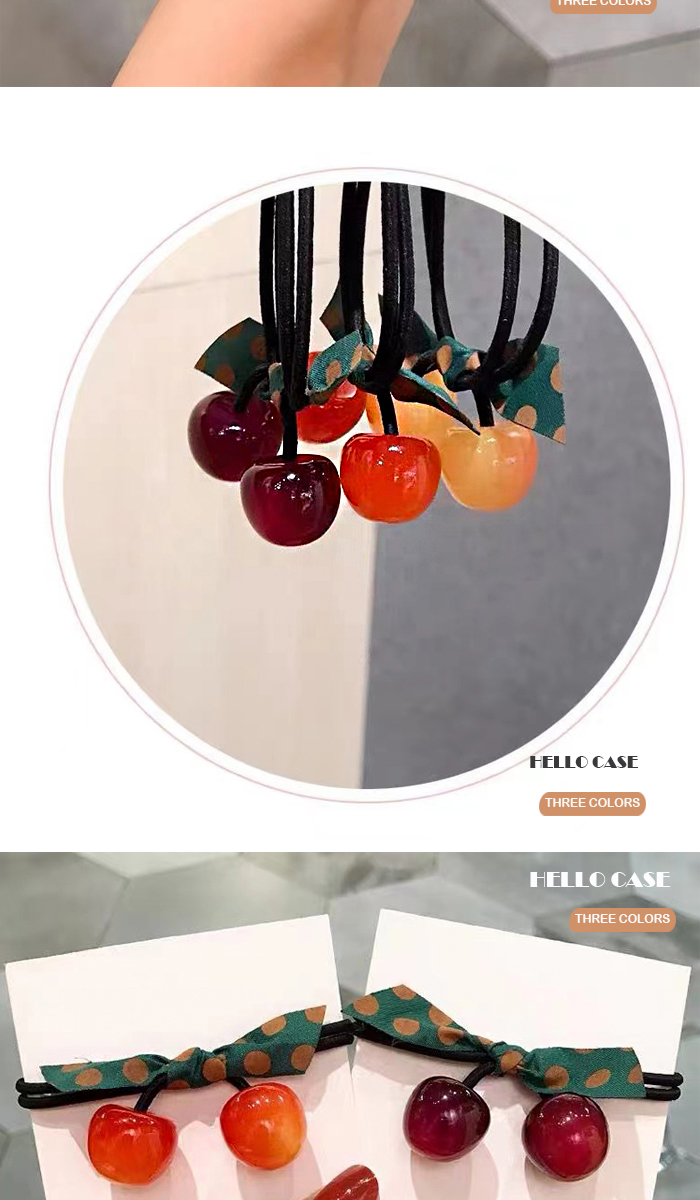 女性に人気なヘアアクセサリー　ヘアゴム