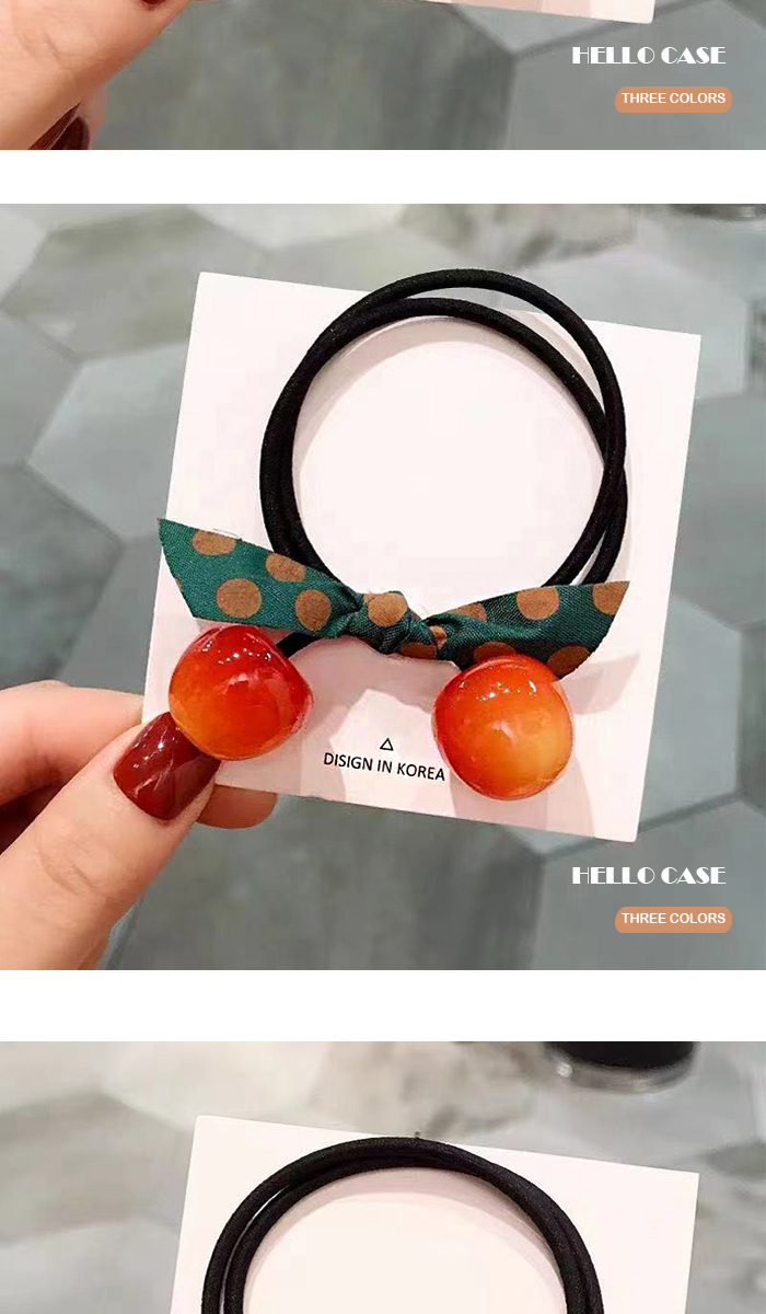 女性に人気なヘアアクセサリー　ヘアゴム