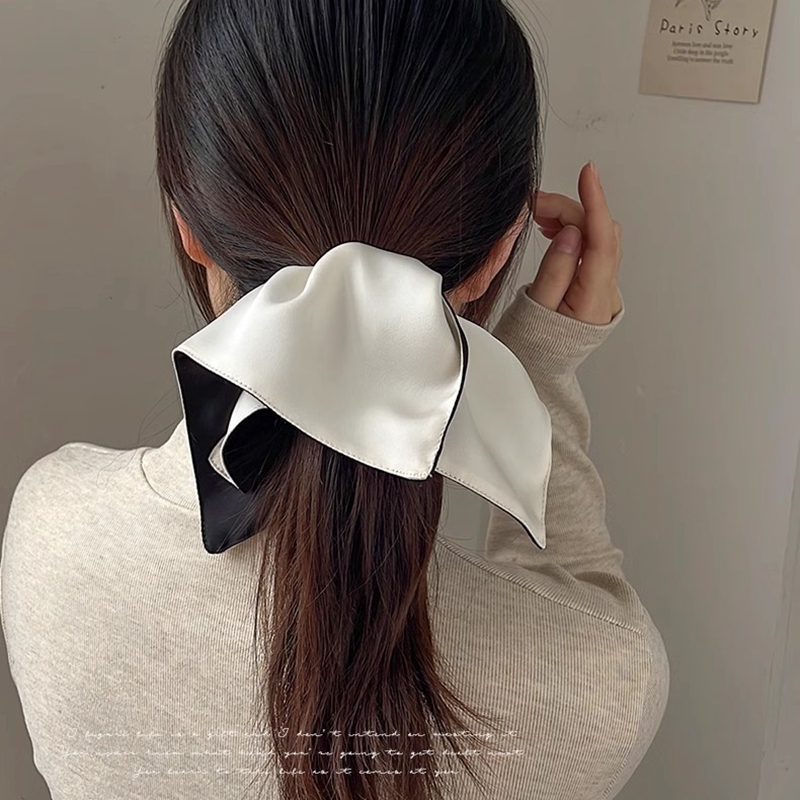 両面シュシュヘアゴム