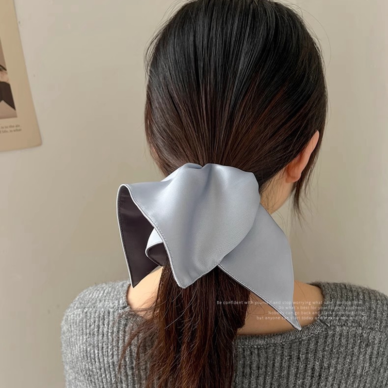 両面シュシュヘアゴム