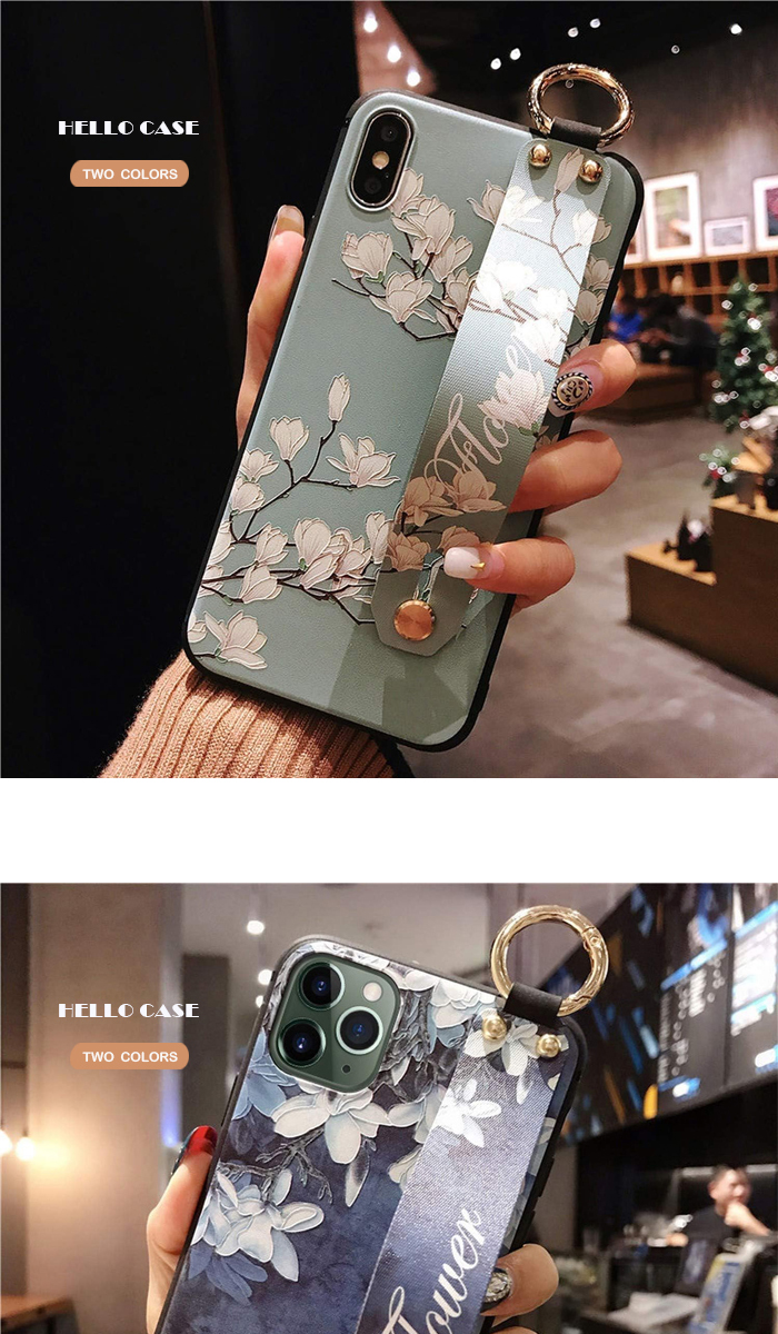 ネックストラップ付きiPhone 16用ハードケース
