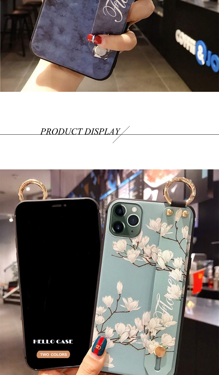 ネックストラップ付きiPhone 16用ハードケース