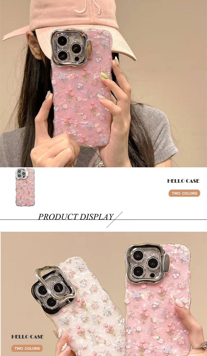iPhone 12 16 Pro スマホケース インチスマホカバー可愛い花柄 可愛い