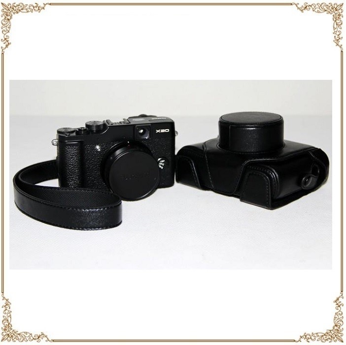 【8/13値下げしました】FUJIFILM X10 カメラカバーセット デジカメ case-024-black-1.jpg