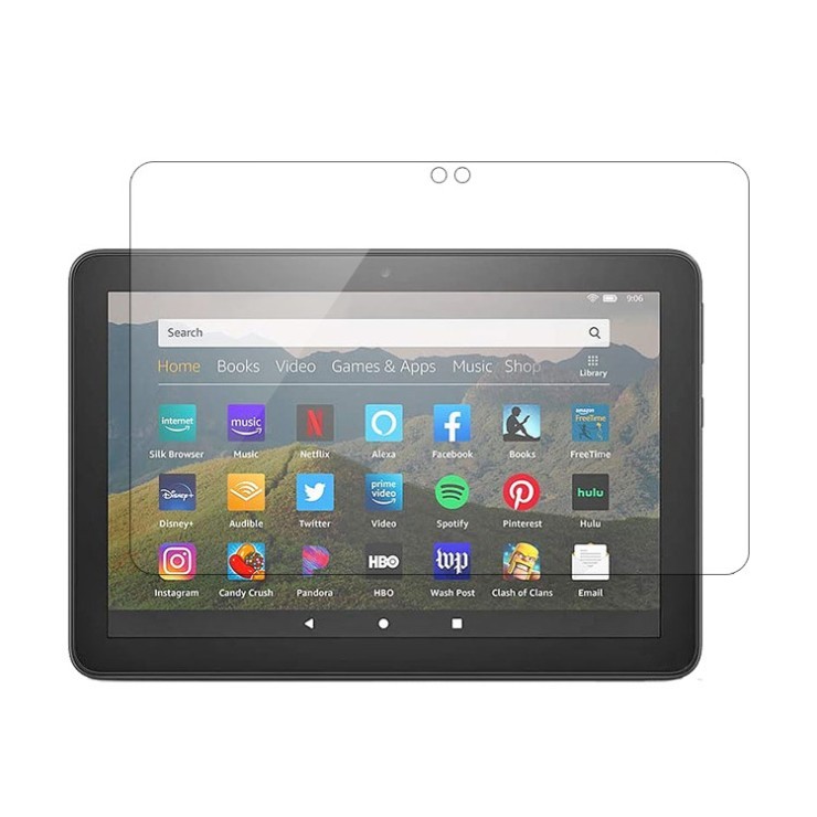 Amazon Fire HD 8 2024New/2022/2020 保護フィルム Plus ガラス