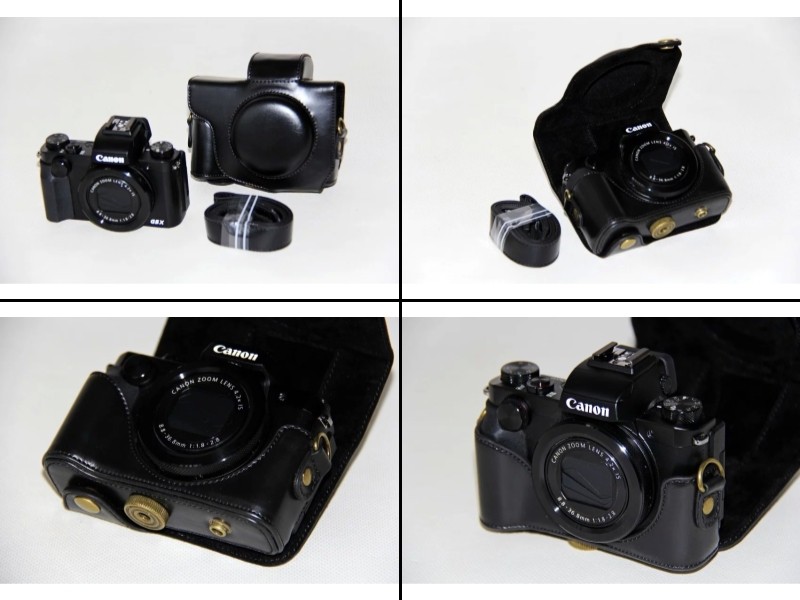 Canon PowerShot G5 X カメラケース G5X ケース カバー : smartcom