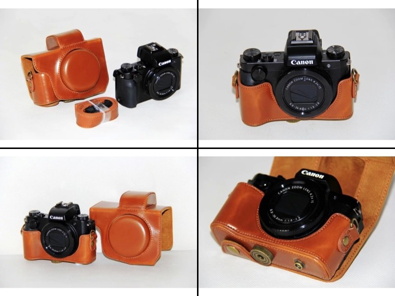 Canon PowerShot G5 X カメラケース G5X ケース カバー : smartcom