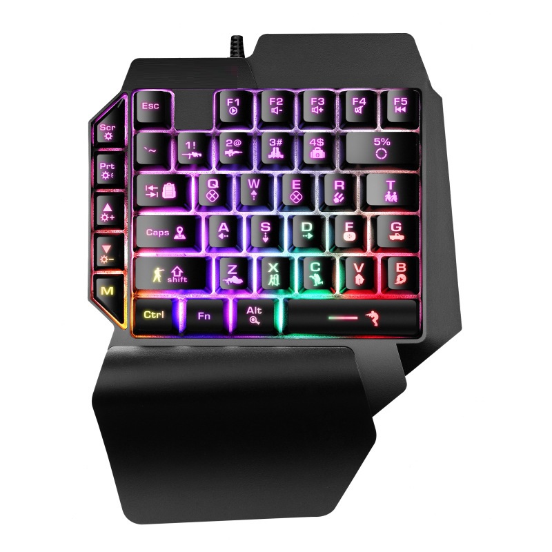 左手用 ゲーミングキーボード 35キー 片手 左手デバイス ゲーミング