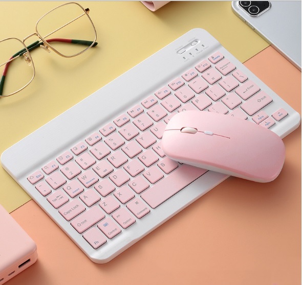 Bluetooth ワイヤレス マウス キーボード セット カラフル パソコン PC