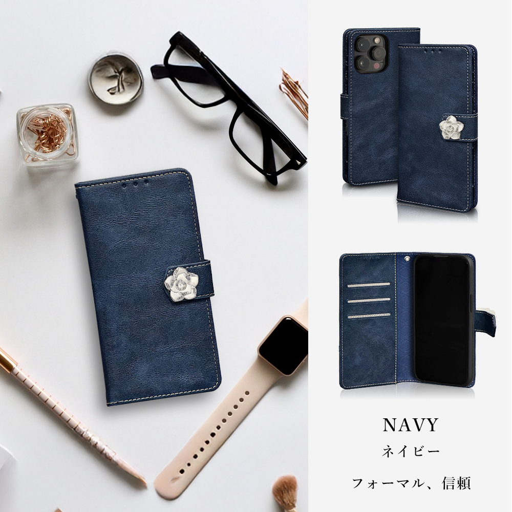 ベルルッティ手帳型レザーケース 青（iPhone 14promax） iPhone 14 Pro Max ケース スマホケース カバー 手帳型ケース 手帳型
