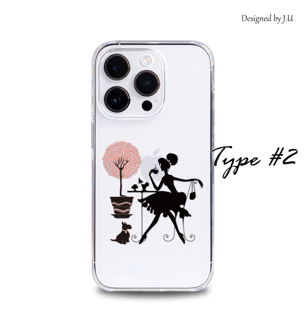 新品未使用。 シルバーアッシュ2個セット AQUOS wish wish2 ケース クリア SH-51C スマホ カバー