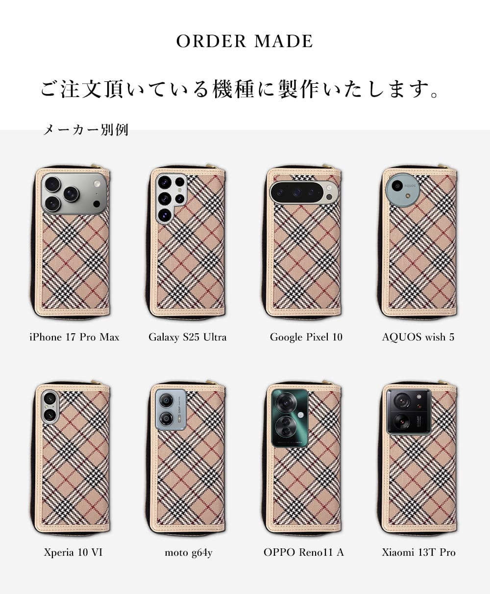 OPPO Reno13 A ケース 手帳型 カバー oppoReno13A ファスナー 手帳型ケース Reno13A oppoリノ13A スマホケース Reno 13A オッポリノ13A RUBENSの画像