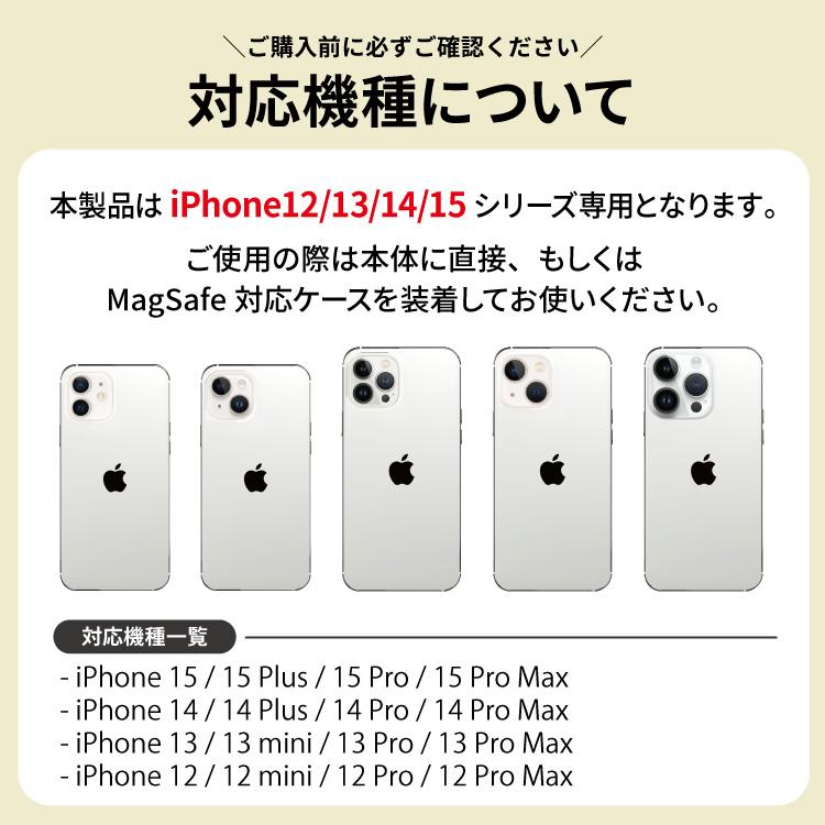 MagSafeスマホリング 磁石 マグネット リング  iPhone Android バンカー落下防止 ホワイト｜smartphonecase-y｜06