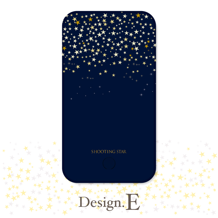モバイルバッテリー iphone モバイルバッテリー 大容量 小型 軽量 日本製 モバイルバッテリー iphone 軽量 5000mAh 星柄 スター 星座 流れ星 | iPhone | 06