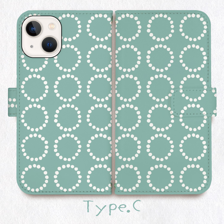 iphone16e ケース 手帳型 iphone15 スマホケース iphone16 iphone16pro ケース iphone14 iphone13 手帳型ケース iphoneSE 水玉 ドット 北欧風 ピンク | iPhone | 04