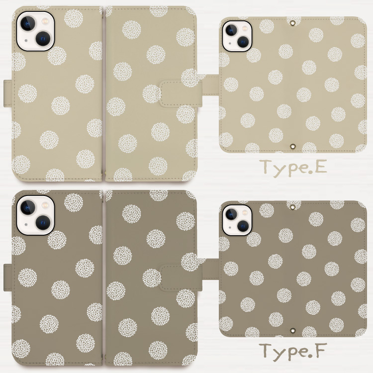 iphone16e ケース 手帳型 iphone15 スマホケース iphone16 iphone16pro ケース iphone14 iphone13 手帳型ケース iphoneSE 水玉 ドット 北欧風 ピンク | iPhone | 04