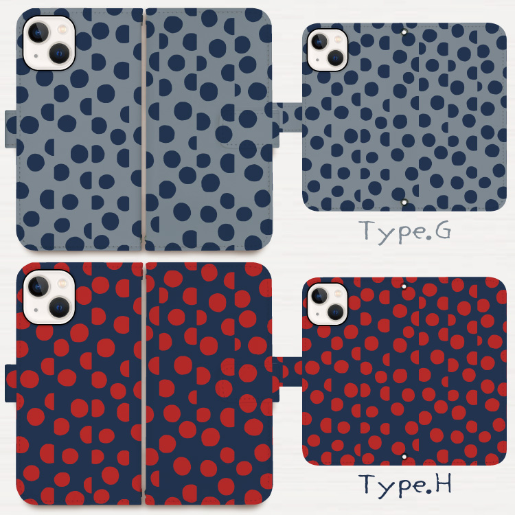 iphone16e ケース 手帳型 iphone15 スマホケース iphone16 iphone16pro ケース iphone14 iphone13 手帳型ケース iphoneSE 水玉 ドット 北欧風 ピンク | iPhone | 05