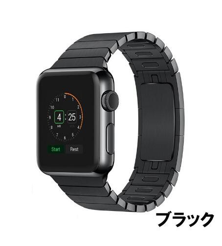 Apple Watch - 【未開封】純正 apple watch 42/44mm リンクブレスレット 黒 42mmケース用スレートリンクブレスレット - Apple（日本）