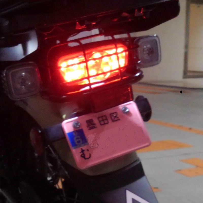 ホンダ ハンターカブCT125用 リアライトガードHONDA CT125 REAR LIGHT COVER GUARD/テールランプカバー