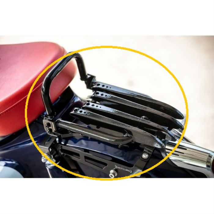モトロード リアキャリア ホンダ スーパーカブC125用（JA48） ラック モトロード ホンダ スーパーカブC125用リアキャリア / MotolordD