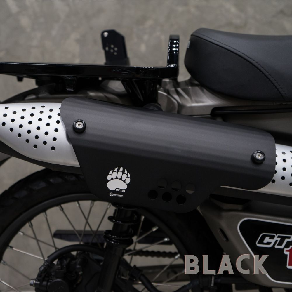 ホンダ CT125 CT110 マフラープロテクター ホンダ純正CT110マフラープロテクター : ミニモト公式 Yahoo