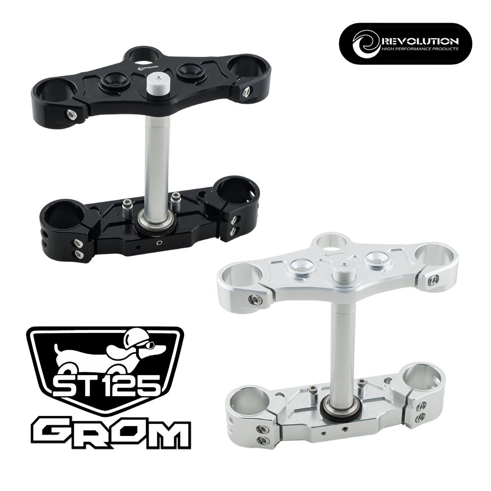 REVOLUTION ホンダ ダックス125/GROM用 フォークブリッジ REVOLUTION