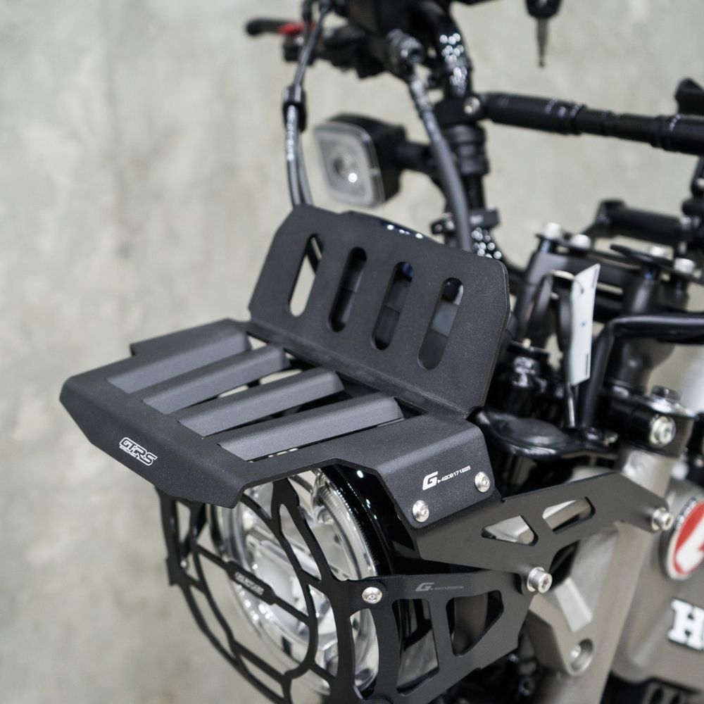 ホンダ ハンターカブ CT125用フロントキャリア アルミ軽量モデル
