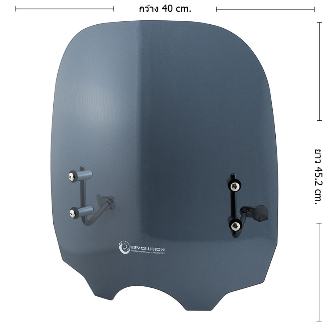 Puig ウィンドシールド カブC125(JA48)美品 REVOLUTION ホンダ スーパーカブ C125用ウインドシールド / Windshield