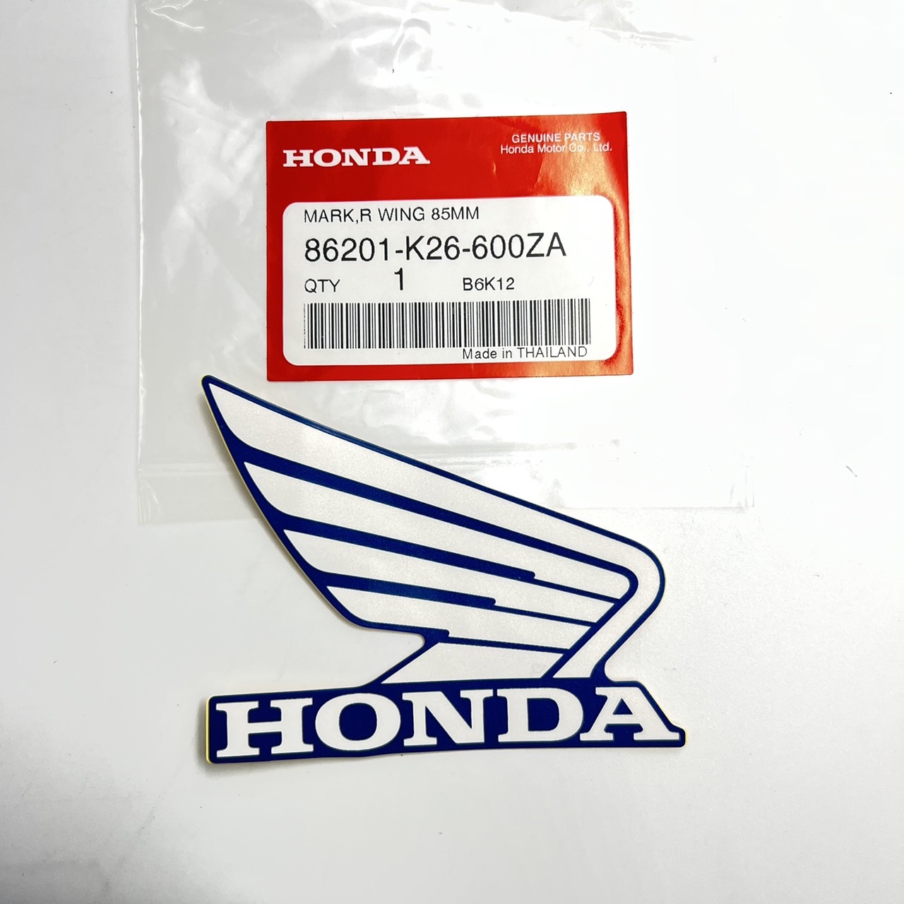 ホンダ（HONDA） 純正 ウイングマーク ステッカー / Wing Mark Sticker