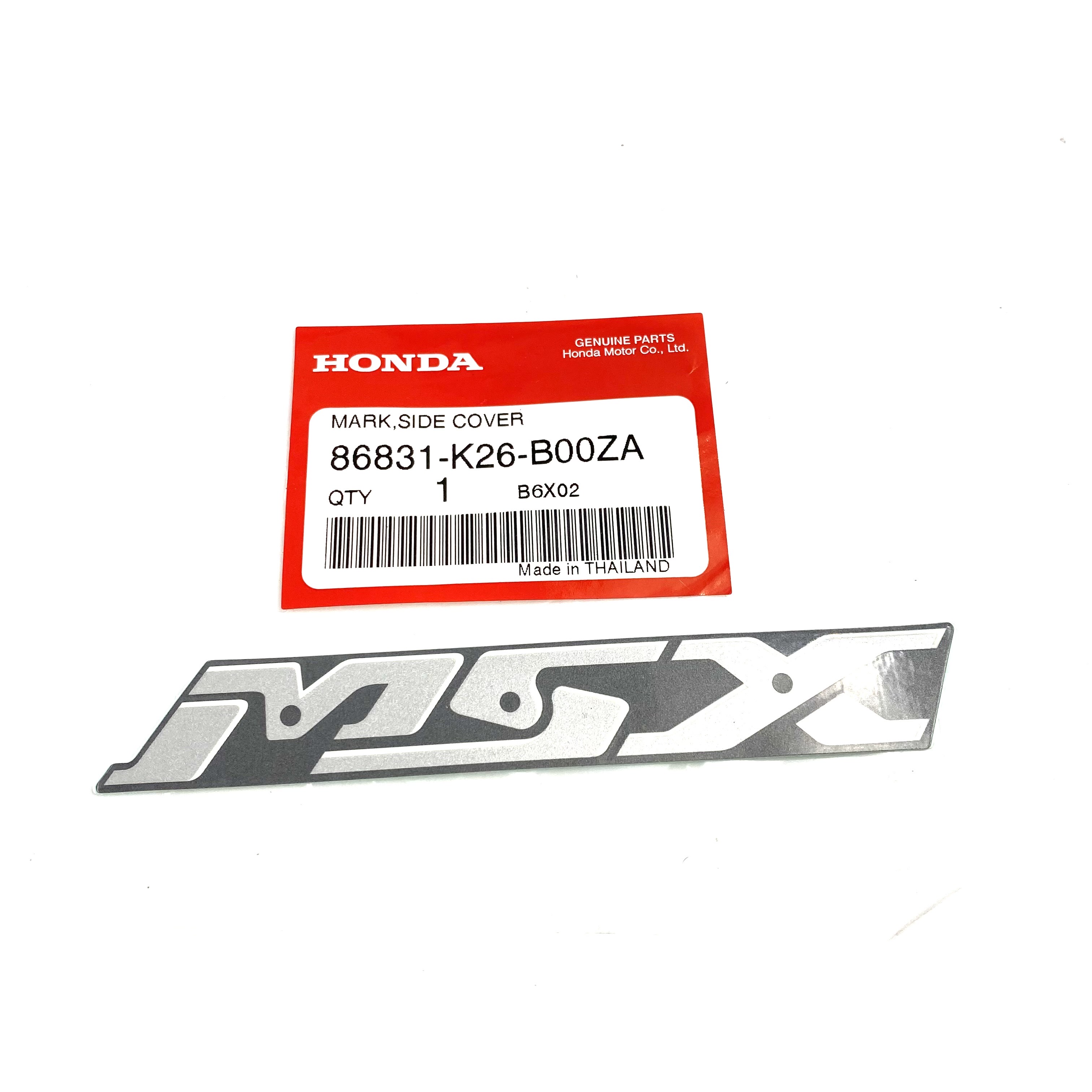 ホンダ（HONDA） 純正 マークサイドカバー/MSX125 グロム用 Decal