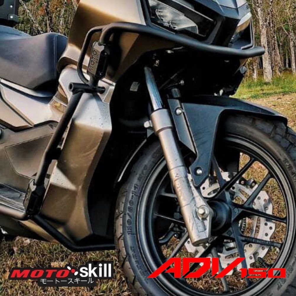 ホンダ ADV150用 クラッシュバー エンジンガード モートー ホンダ ADV150用 クラッシュバー エンジンガード モートー