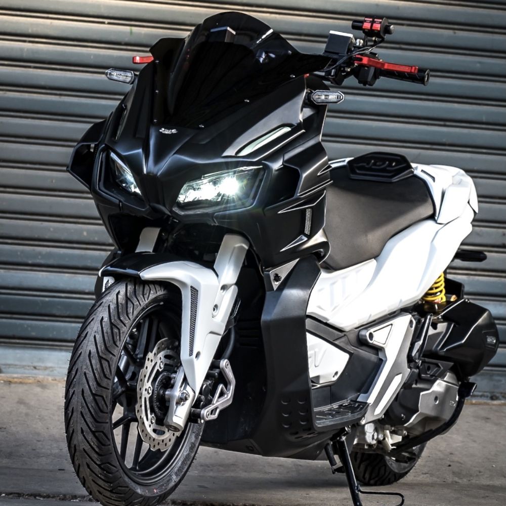 ホンダ Asura ADV150 フロントマスクセットブラック front mask