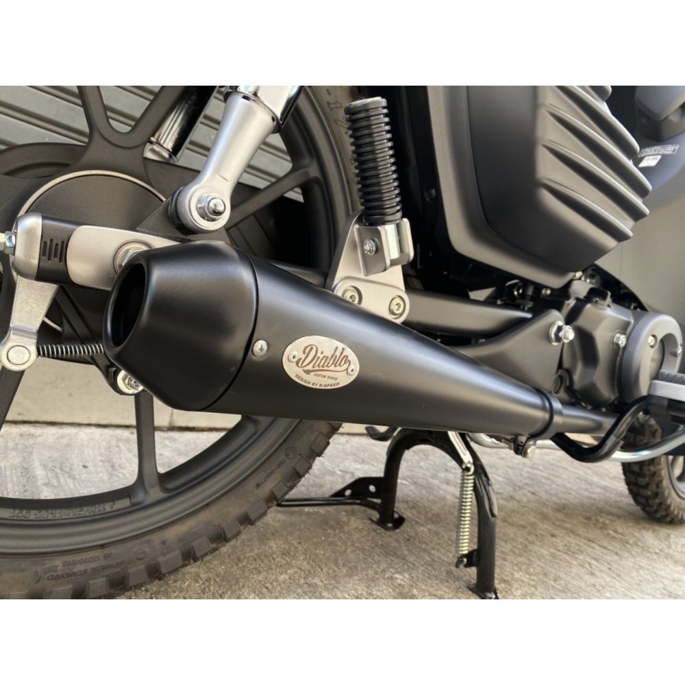 ホンダ スーパーカブ C125 オールブラック マフラー C12 Diablo Custom Works exhaust Black Edition  Full System For Honda C125 2018-2021 : diablo-c12 : SmartSmokers - 通販 -  Yahoo!ショッピング